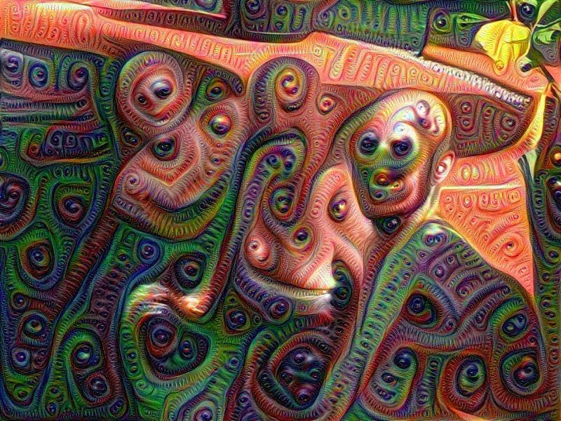 Le site web Deep Dream Generator permettant de réaliser des images inceptionistes.