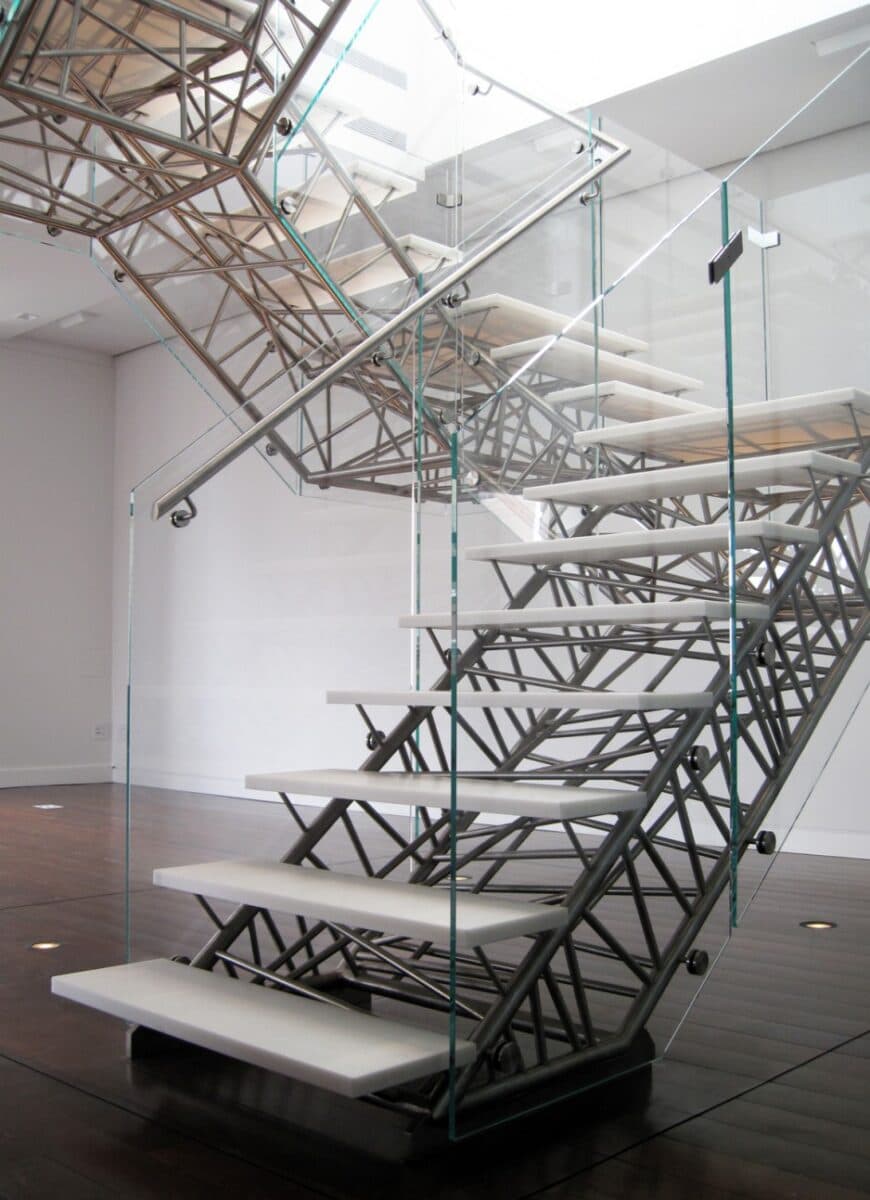 Le site Internet du projet Genetic Stairs, par Nicholas Desbiens avec le studio Calisper.